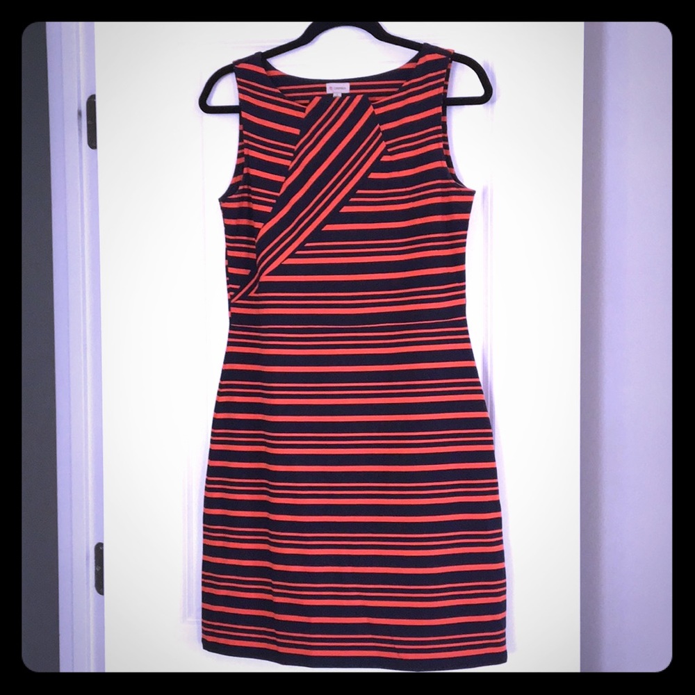 Crémeux sleeveless striped dress